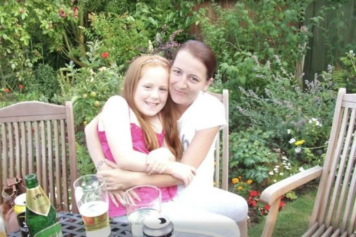 Michelle Dyson pictured with her daughter Jasmine Jones in the past at a family barbecue