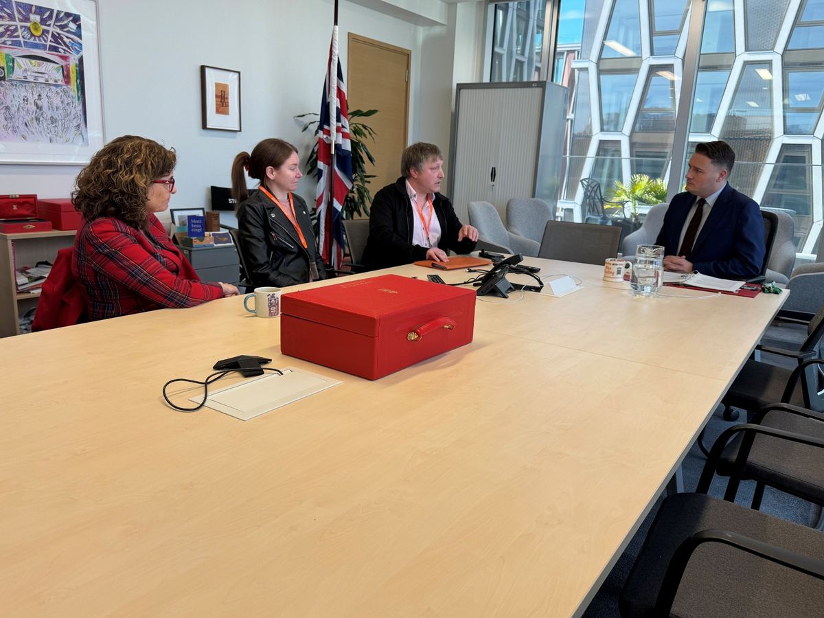 Lyla Story's parents, and Diana Johnson, meet with Wes Streeting to discuss Lyla's Law