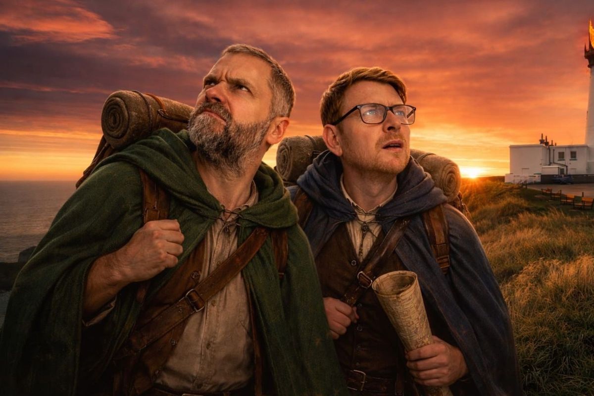 Lee Cheney and Tim Coulson - on a quest with Lord of the Rings to inspire their journey