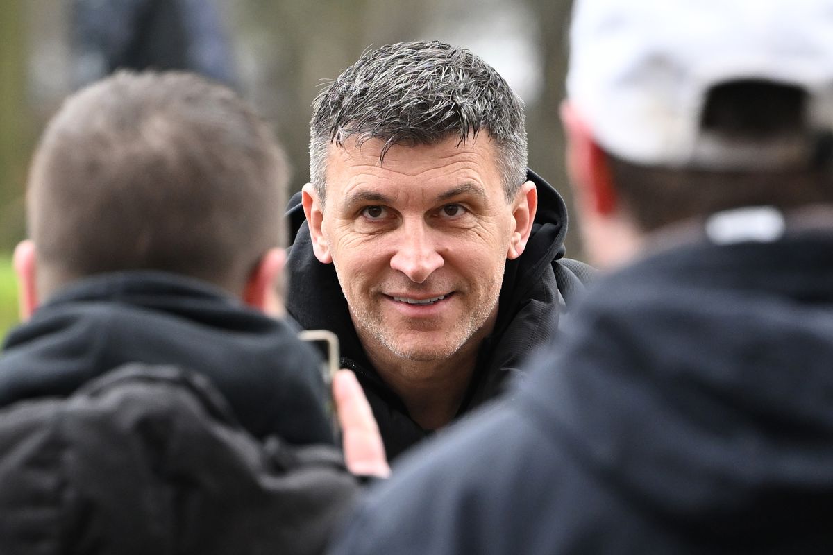 Sergej Jakirovic of Hull City arrives at the MKM Stadium