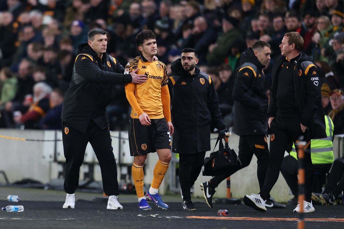 Ryan Giles limped out of the win over Derby County in late February