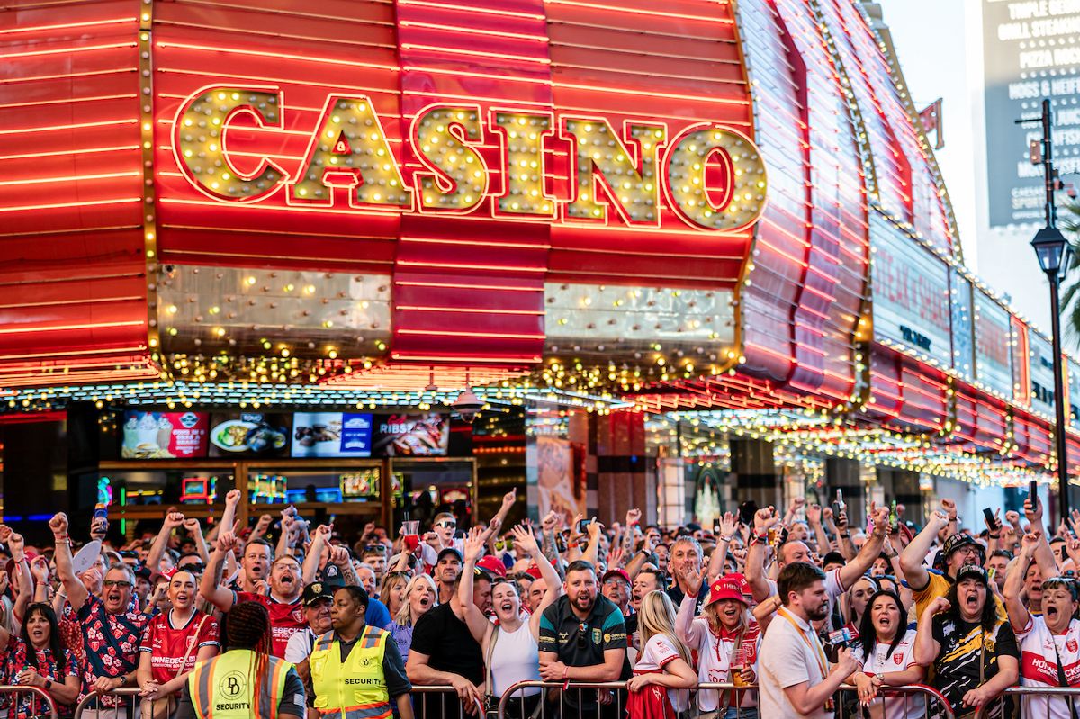 Hull KR Fans in Las Vegas