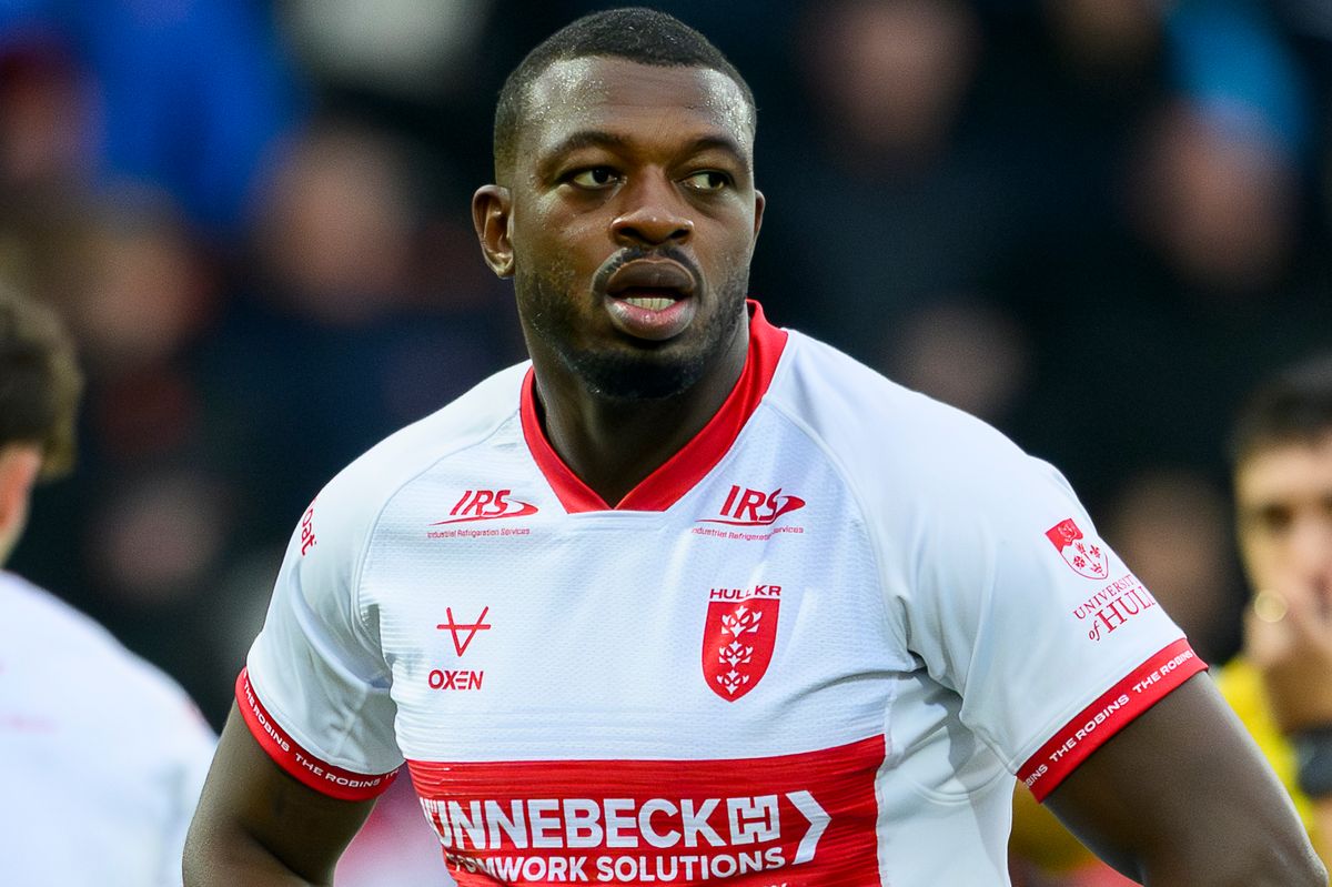 Hull KR's Jordan Dezaria in pre-season action against Wakefield Trinity.