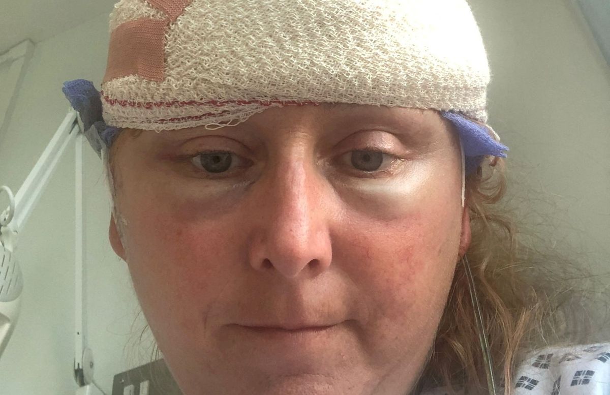 Kerry Brown in hospital