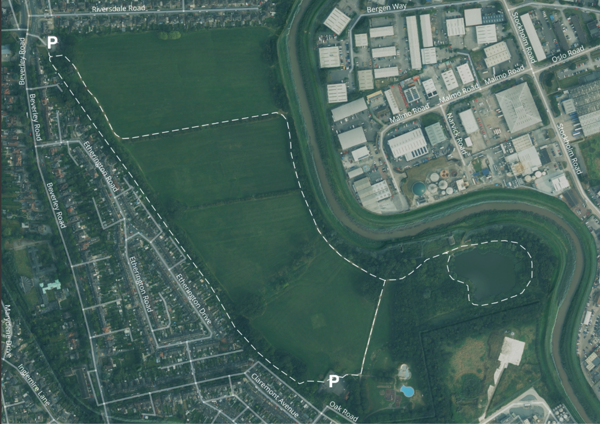 The trail officially opened on Wednesday 18 March