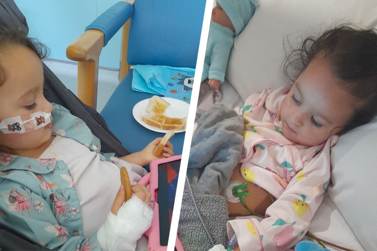 Myah, from Hull, who became seriously unwell with lead poisoning 