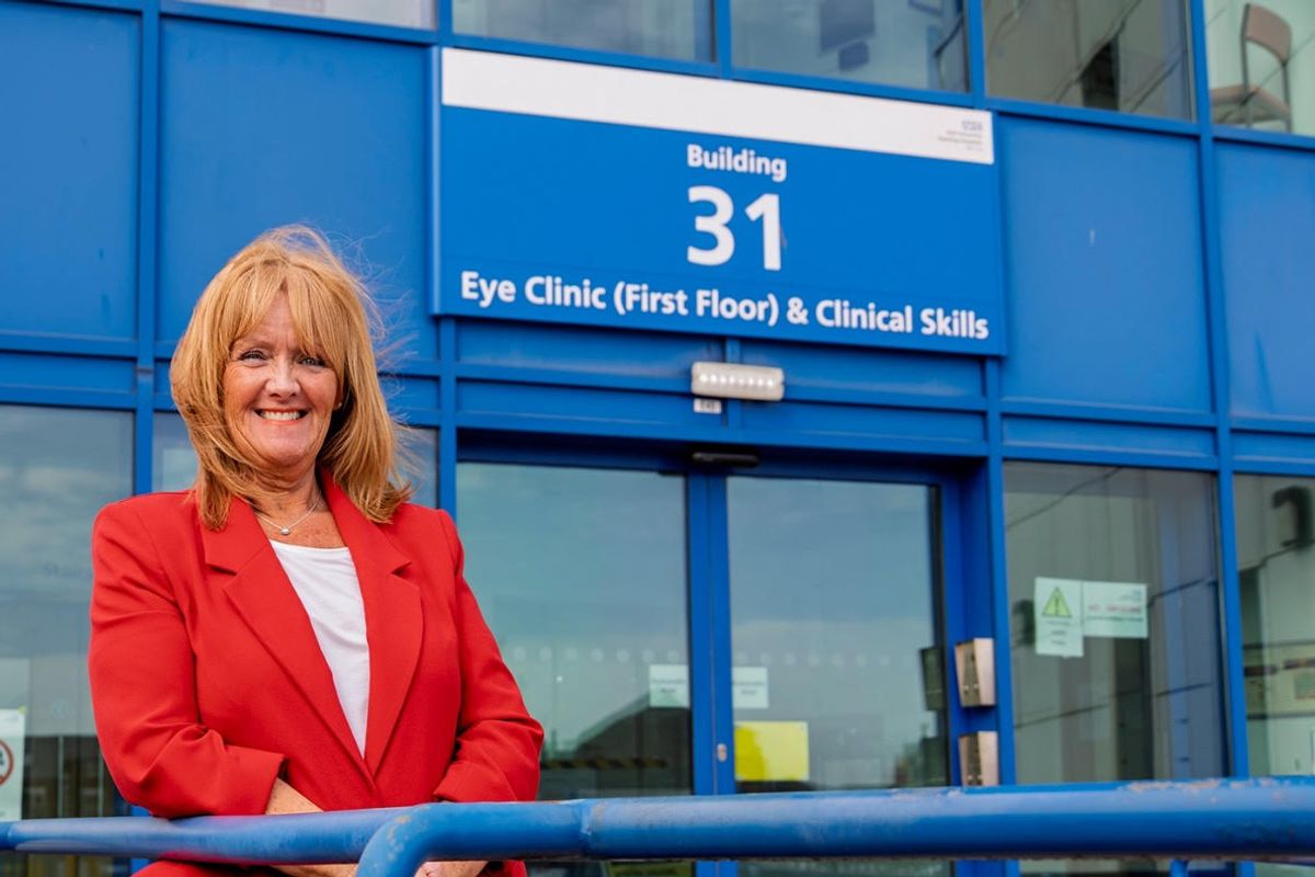 June Crosby, Senior Eye Clinic Liaison Officer