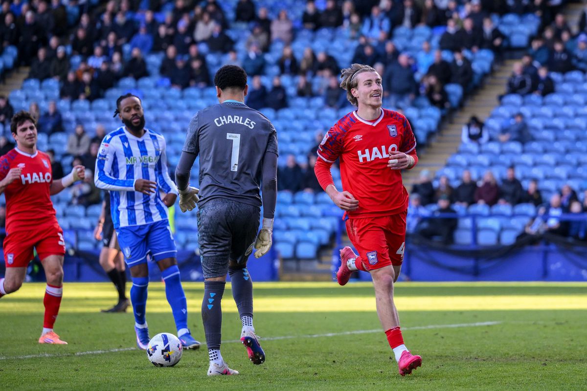 Ipswich Town were 2-0 winners at Sheffield Wednesday on Saturday