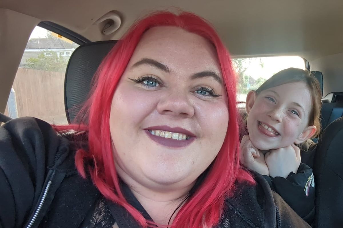 Cynthia Bennett and her daughter Navaeh, age 10, who has been supported by the charity