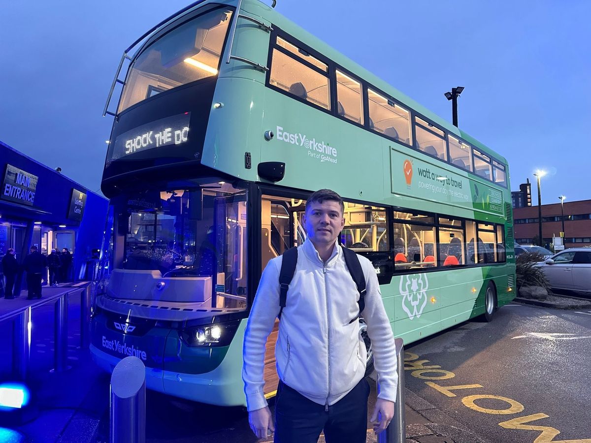 Mayor Luke Campbell at the Shock the Dock event at The Deep