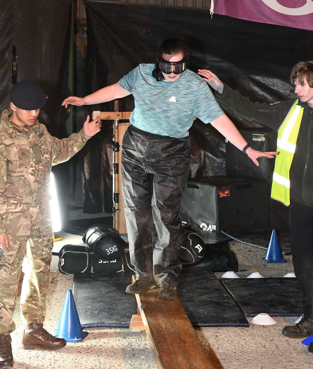 Night Challenge involves physical and mental tasks