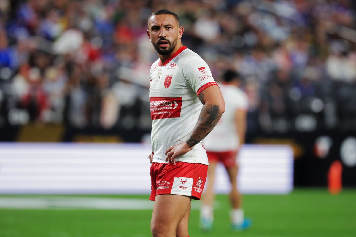 Hull KR were dominated by Leeds Rhinos in Las Vegas.