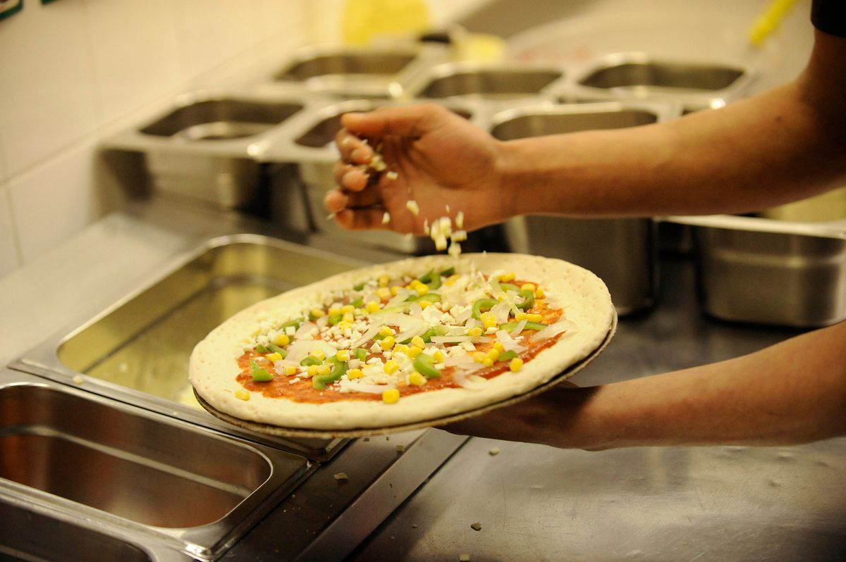 A Papa John's in Birmingham 