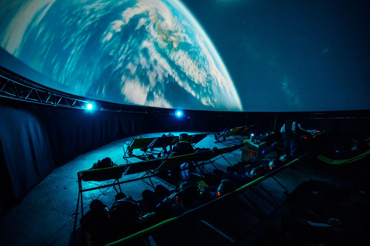 A state-of-the-art mobile planetarium is coming to Hull city centre
