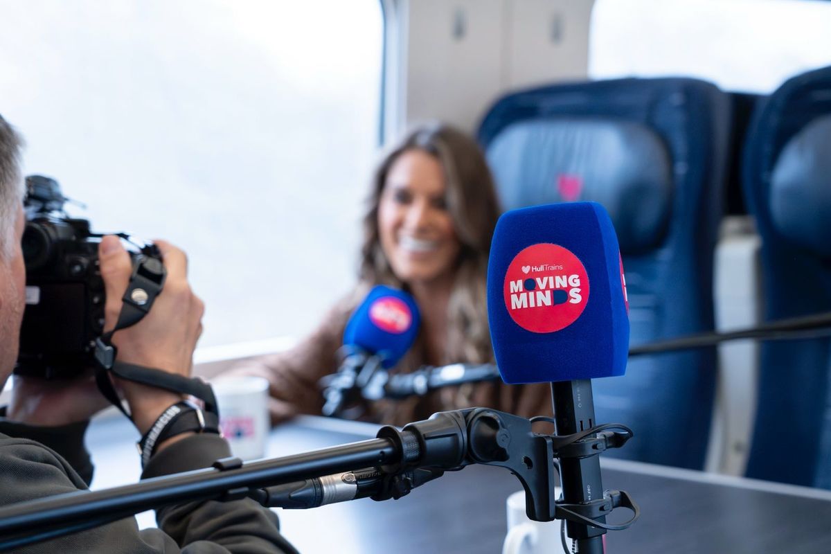 Moving Minds is the mental health and wellbeing podcast from Hull Trains, hosted by Gemma Oaten