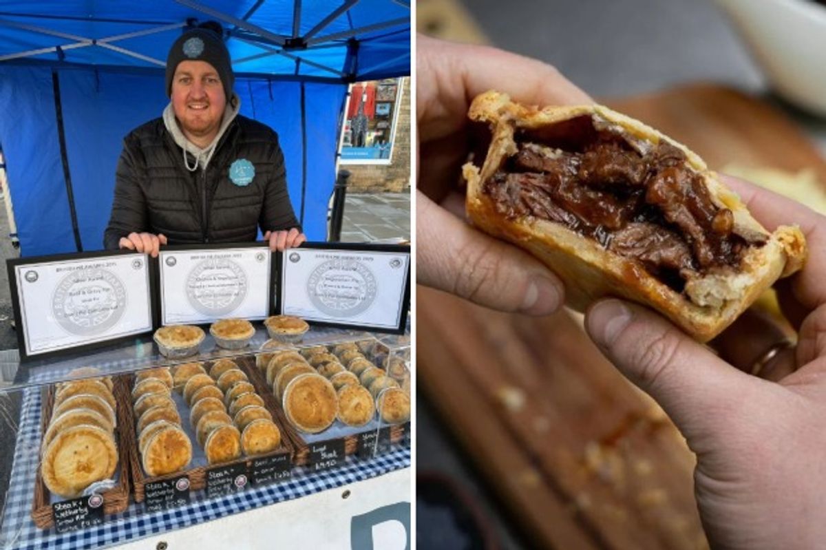 Dan Leaver runs Dan's Pies of Pocklington; his triple award-winning Steak & Wetherby Brew Co Ale Pie