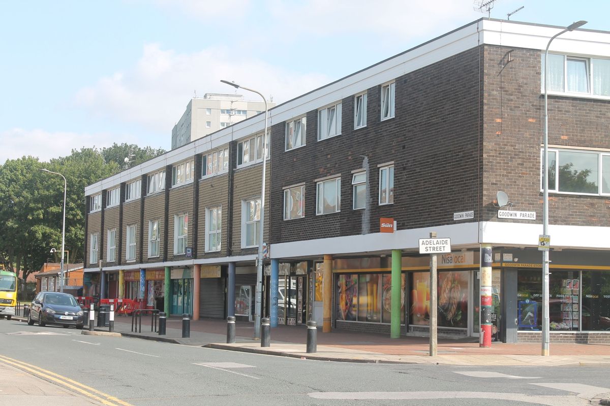View of Goodwin Parade, Walker Street, Hull