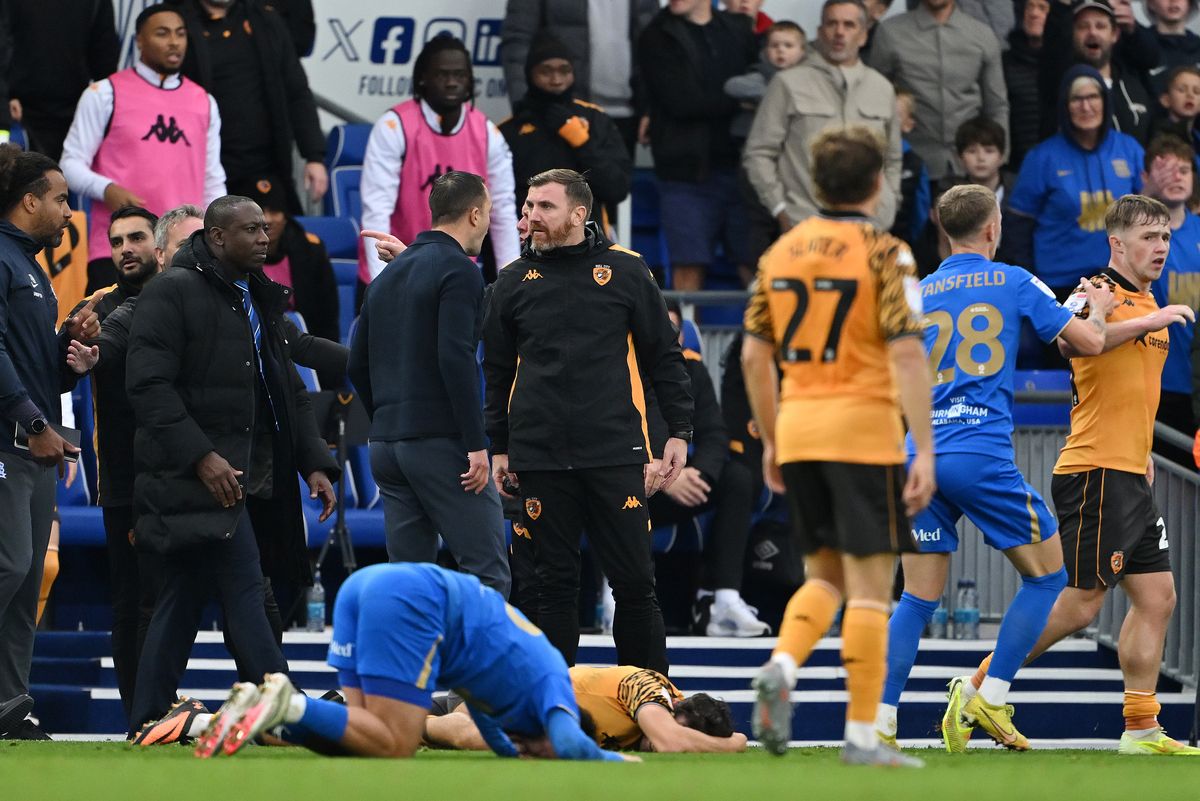 Chris Davies clashed with Marko Salatovic at St Andrews's in October