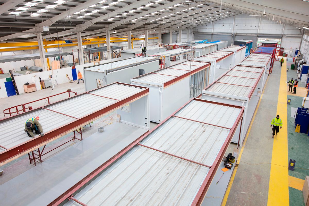 Inside the Premier Modular factory