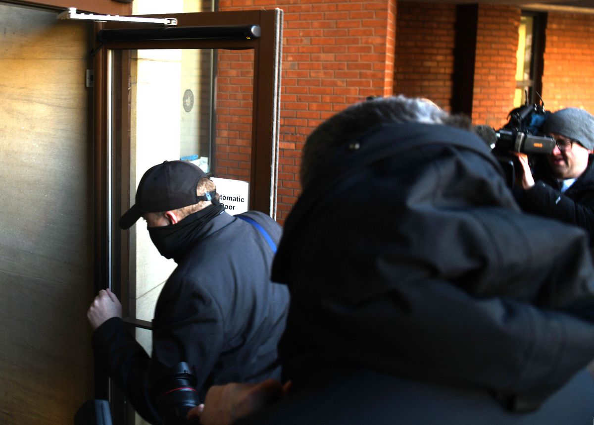 Robert Bush arrives at Hull Crown Court on April 2, 2026