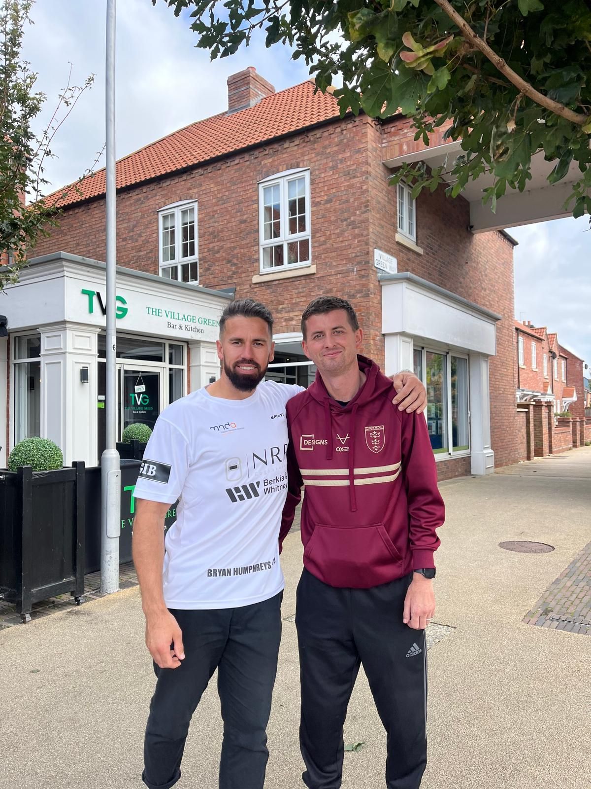 24/04/26 - Hedon man Mike Humphreys is attempting to run the entire length of South America to raise funds and awareness for MND. Hull Live caught up with him while he was in Argentina, 26 days into the challenge, with about 250 more days to go. Mike, left, with friend Craig Eskrett - who was diagnosed with MND in 2023 - before Mike took on a 30 marathons in 30 days in 30 different countries challenge to raise awareness and funds for MND