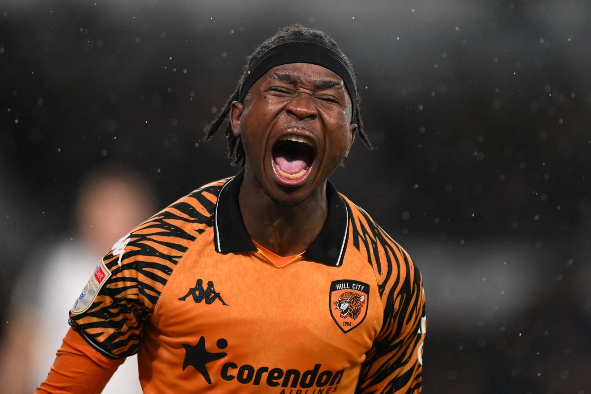 Joel Ndala spent the first half of the season on loan at Hull City