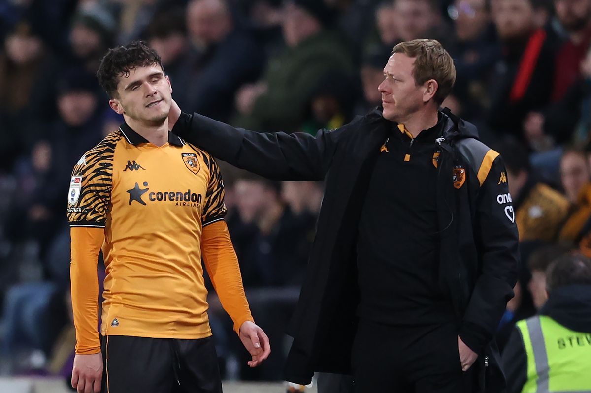 Ryan Giles came off against Derby County with a hamstring injury