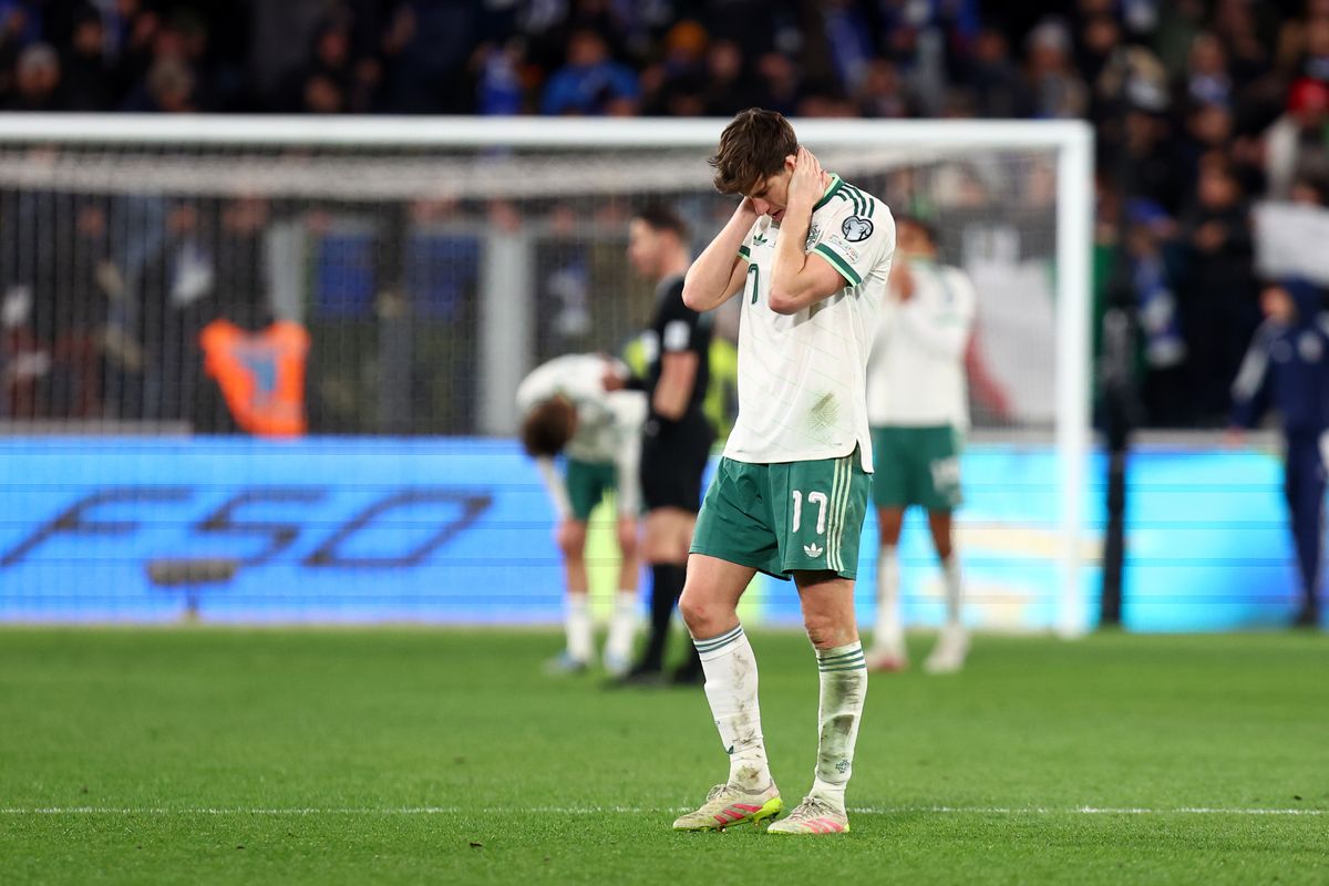 Paddy McNair's World Cup dream with Northern Ireland was ended in Bergamo last Thursday