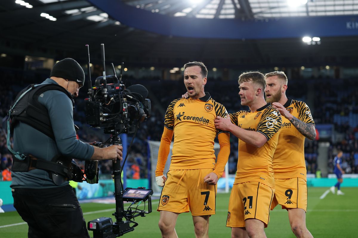 Liam Millar had fired Hull City in front at the King Power Stadium