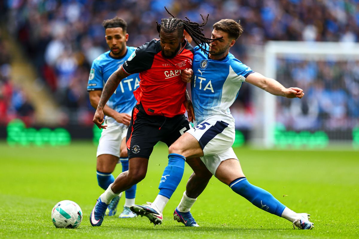 Kasey Palmer is loving life at Luton Town