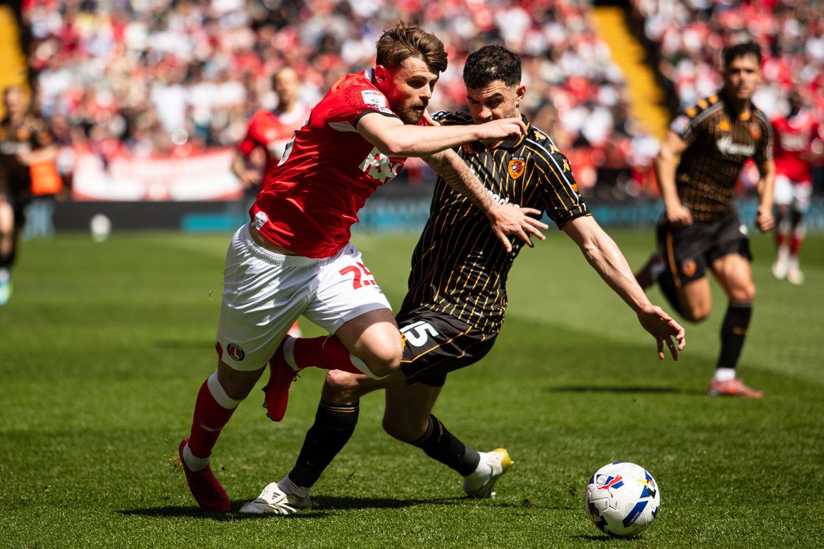John Egan during Hull City vs Charlton Athletic