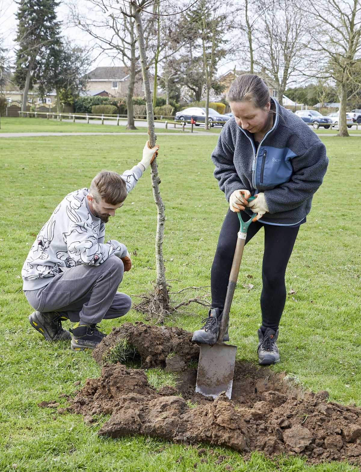 An estimated 6,000 volunteers have been involved with planting trees for Humber Forest