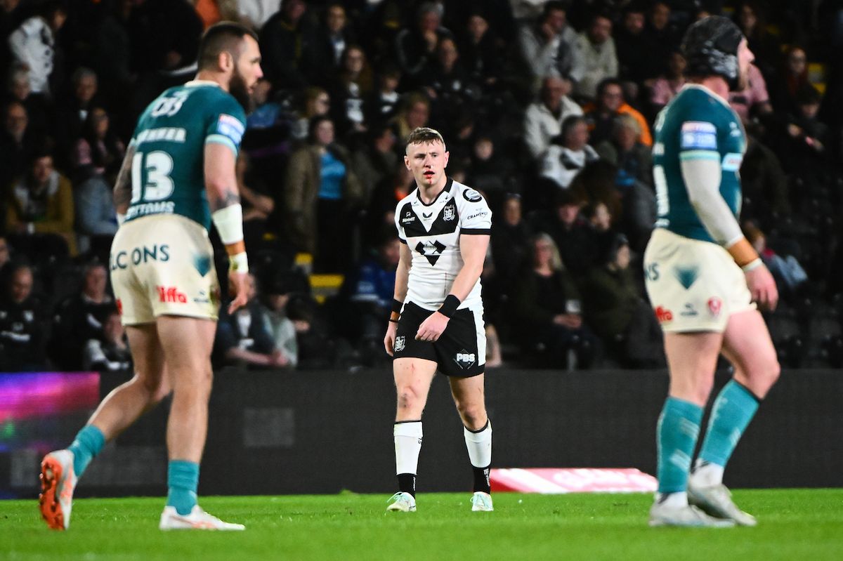 Harry Newman in action for Hull FC 