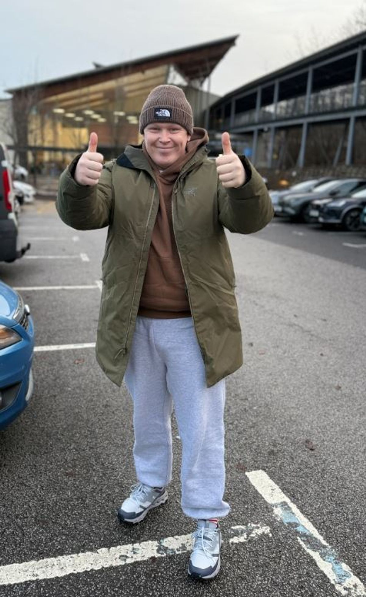 Ryan stays positive at the Queen's Centre
