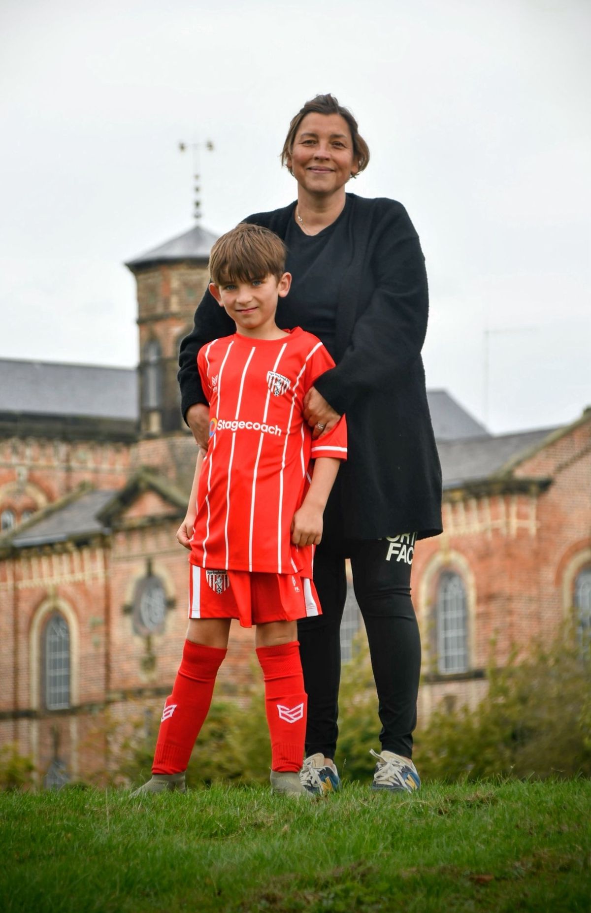 Emma with her son Ted