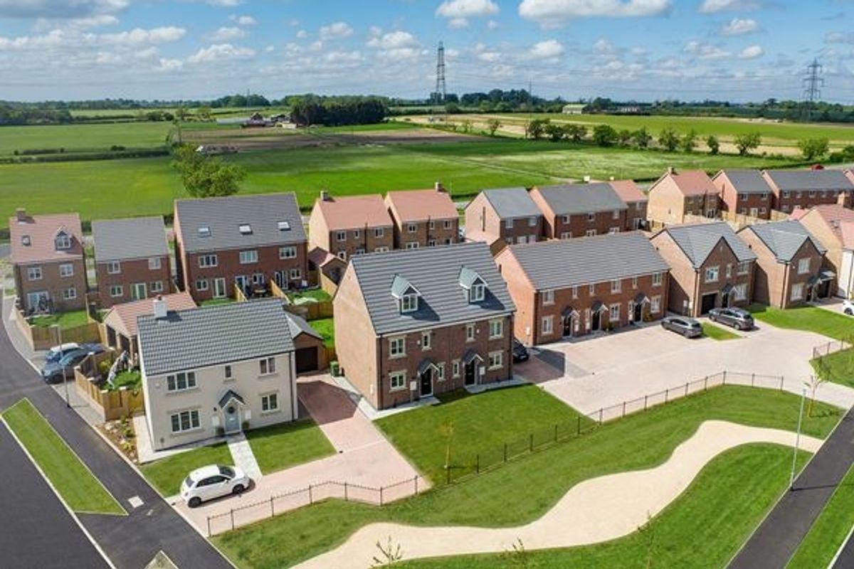 A visual impression of new housing planned on land south of Horkstow Road, Barton