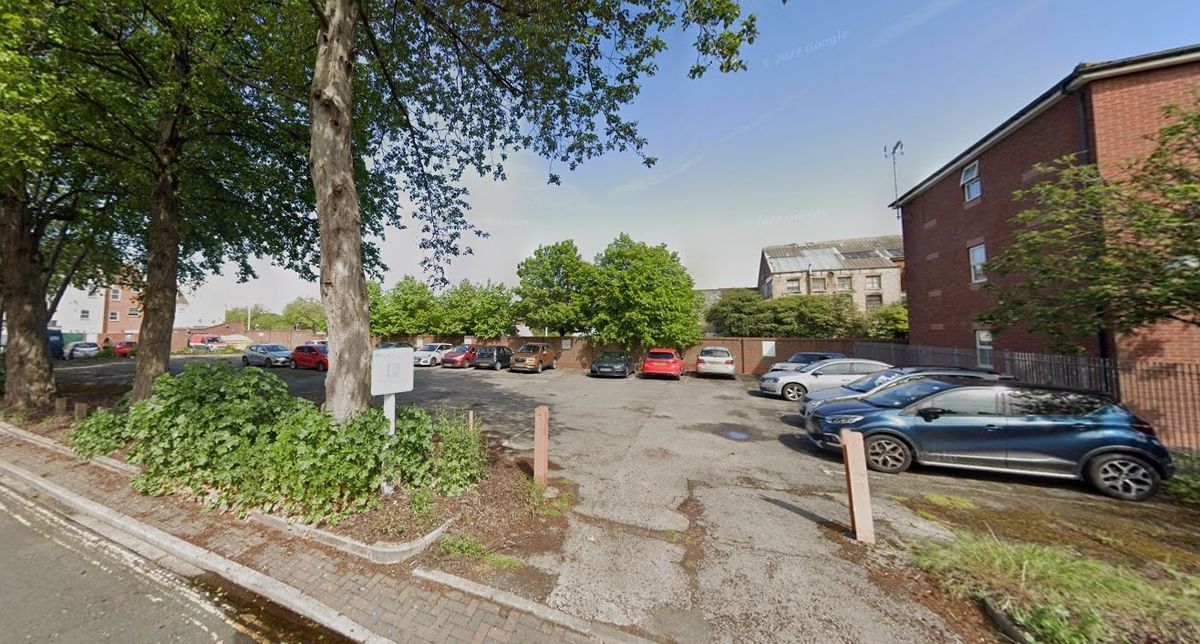 The site as seen from Egginton Street