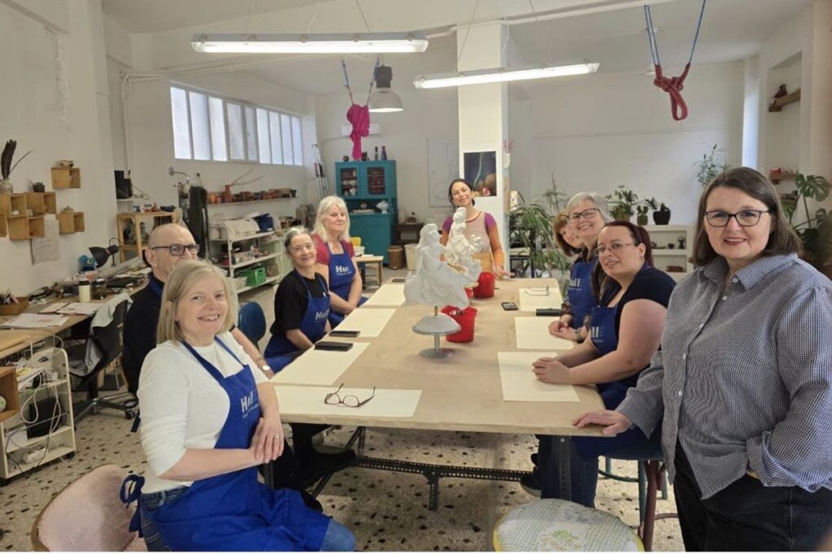 18/04/26 - Hull Training and Adult Education learners made trips to Greece and South Africa as part of the Government-backed Turing Scheme. Ceramics learners in Greece