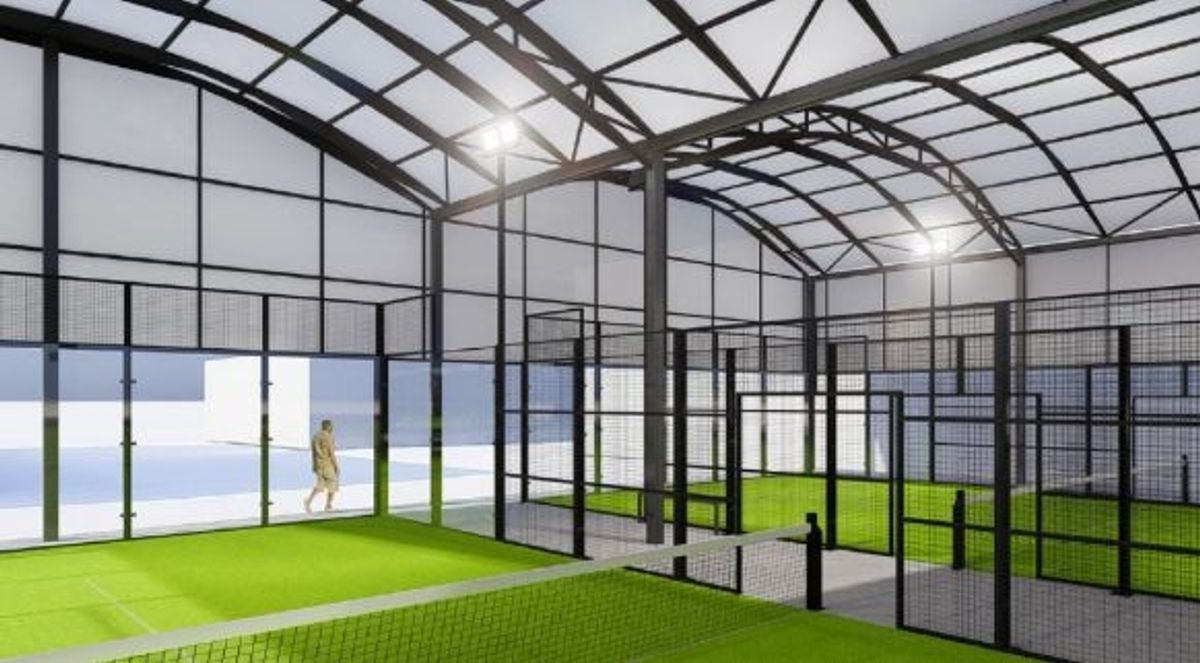 How the padel courts could look