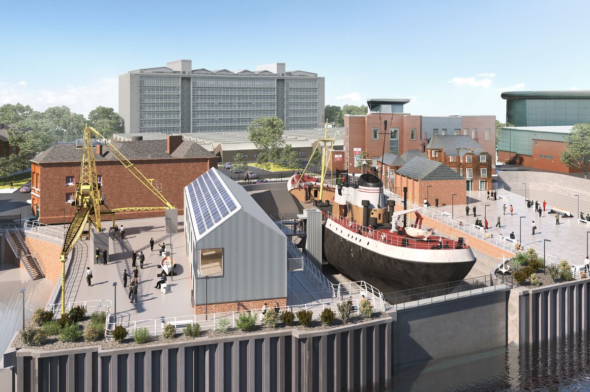 How the site will look once the project is completed