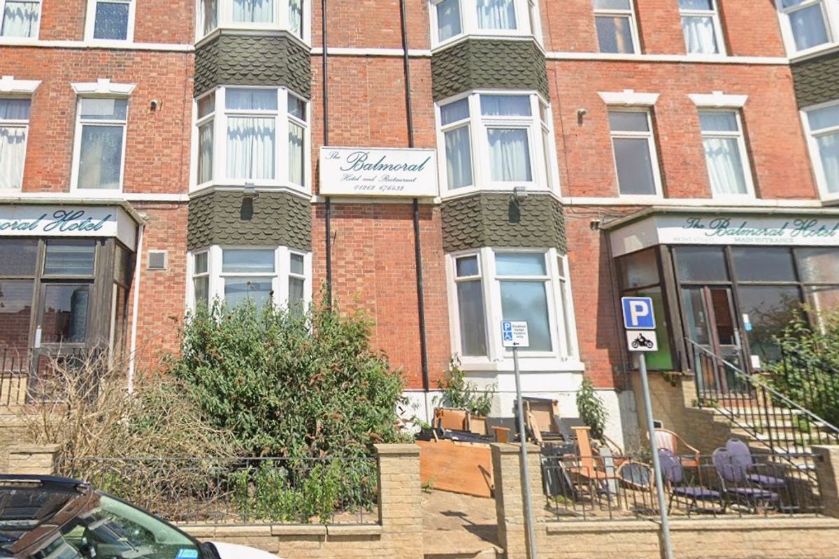 The former Balmoral Hotel, in Bridlington (file photo)