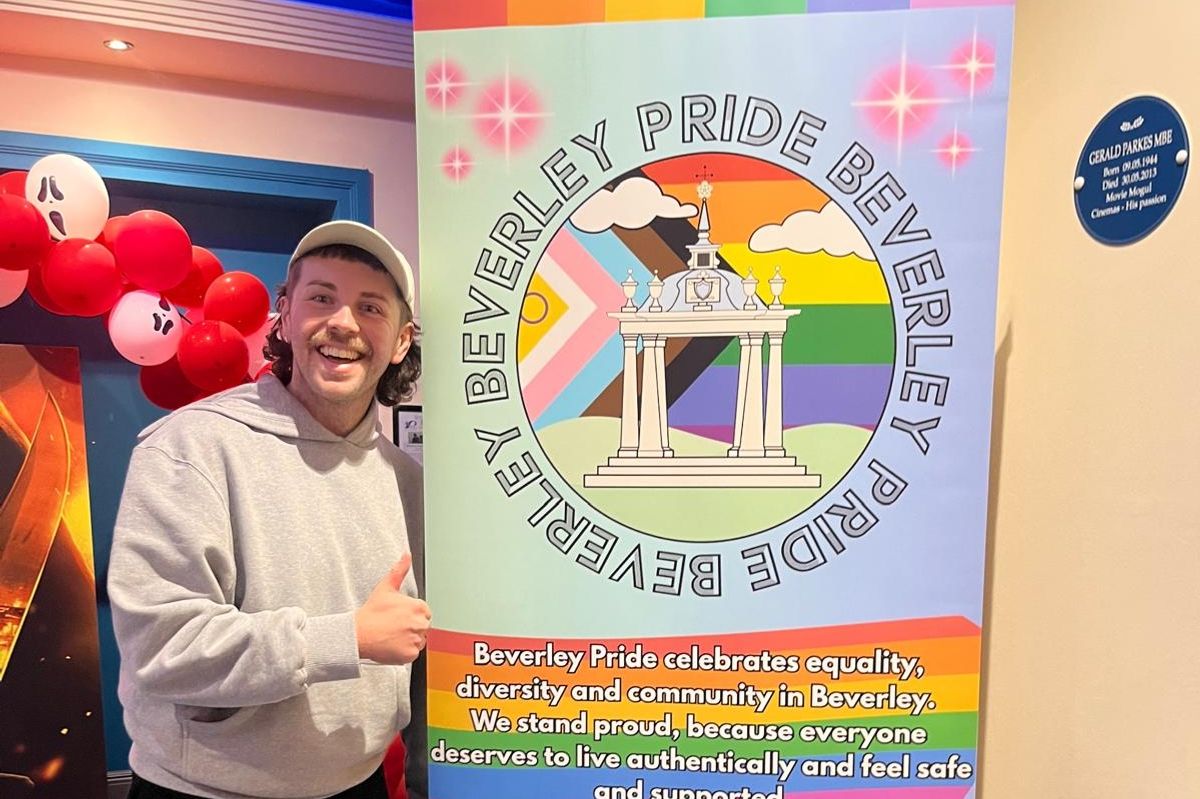Members of the Beverley Pride committee will be there before and after the screening