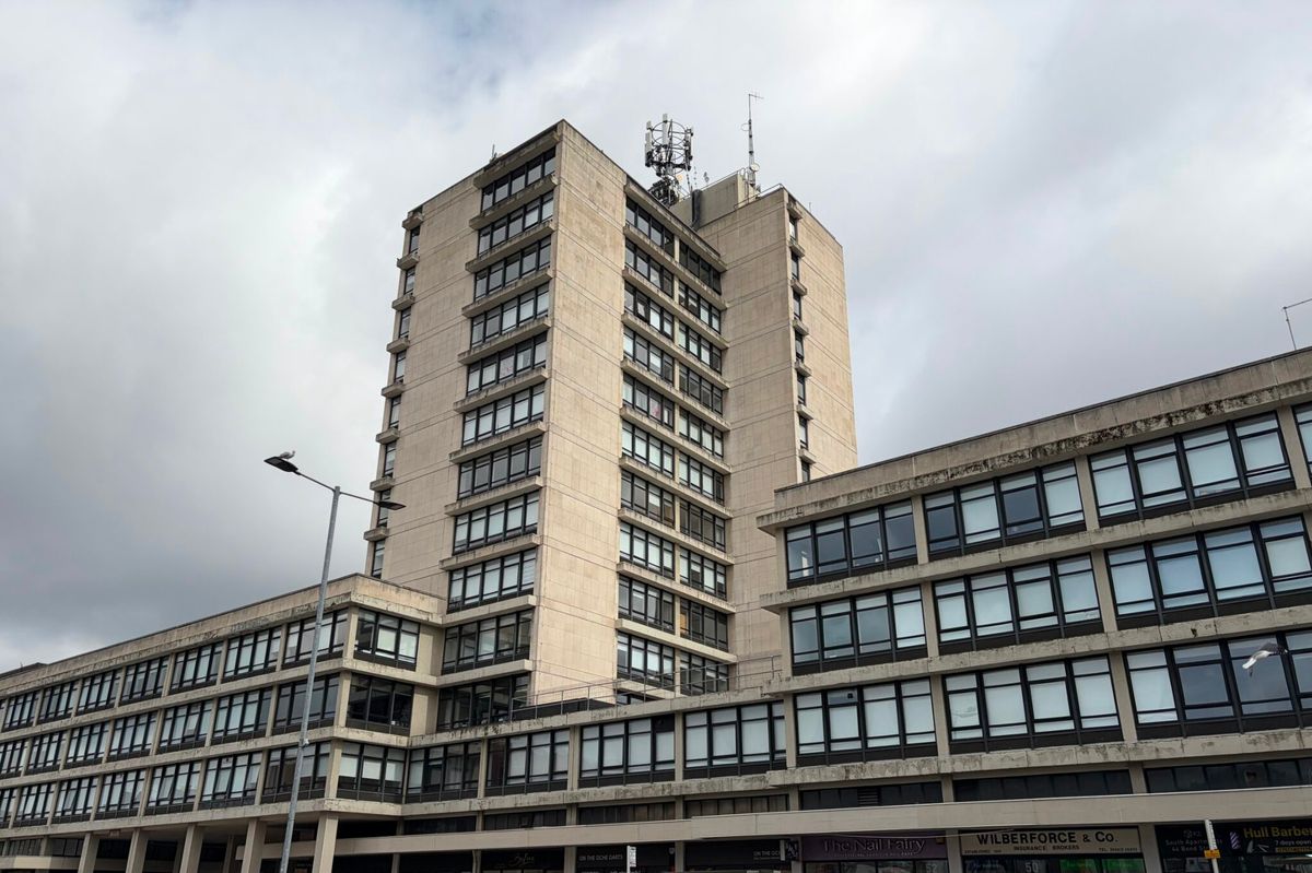 The K2 Tower on Bond Street in Hull