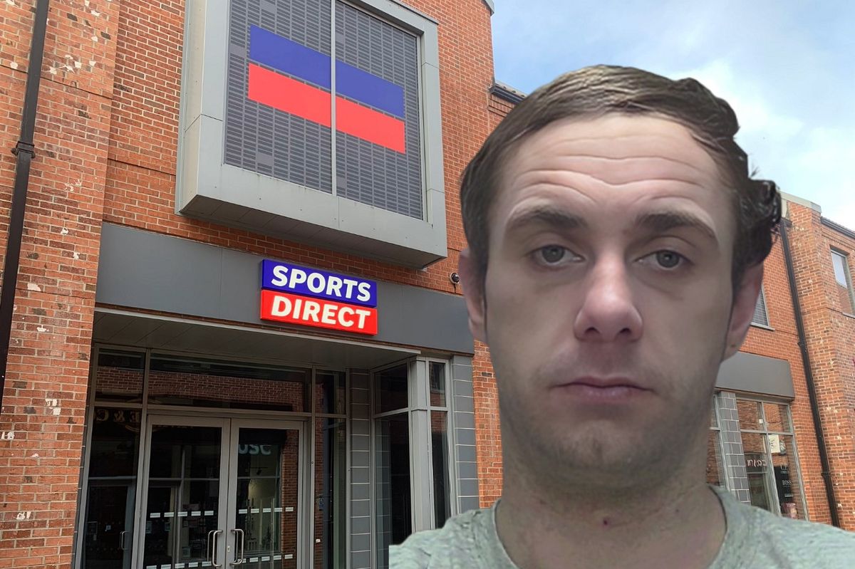 Ben Thompson was part of a gang that raided Sports Direct, in Flemingate, Beverley