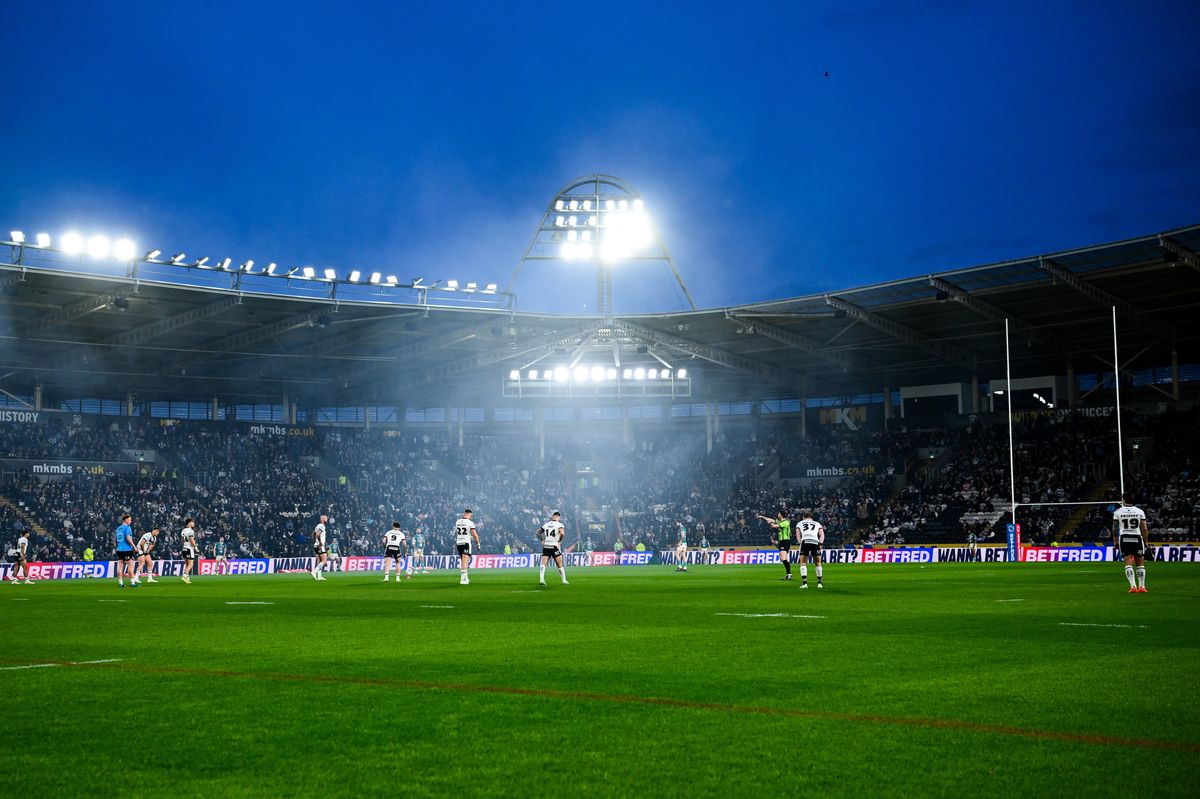 A general view of Hull FC vs St Helens.