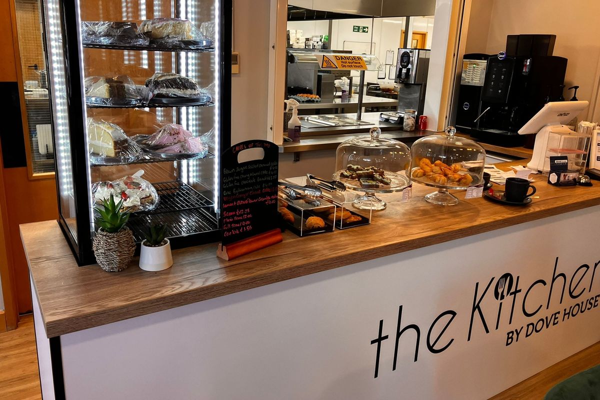 We review The Kitchen at Dove House Hospice in Chamberlain Road, Hull
