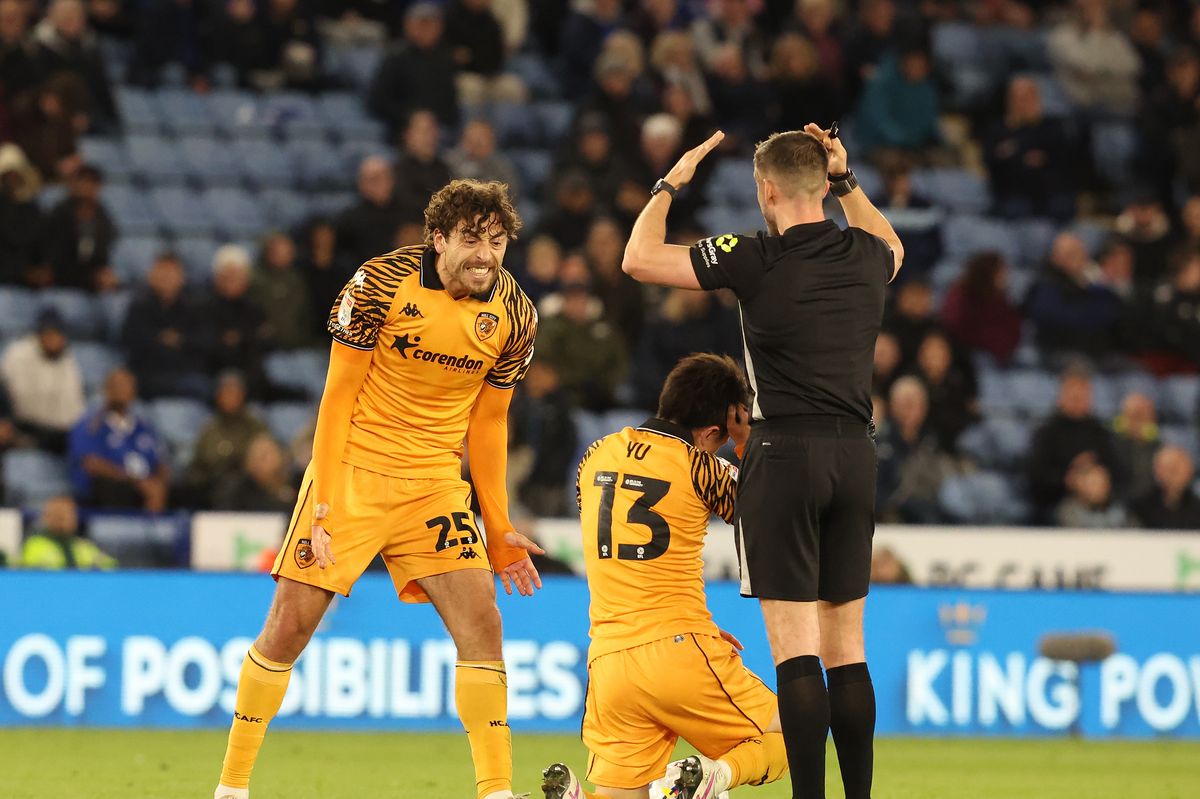 Hull City were frustrated by the performance of Thomas Kirk at Leicester City on Tuesday night 
