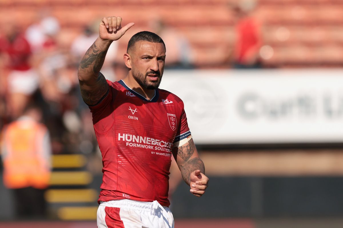 Hull KR skipper Elliot Minchella 