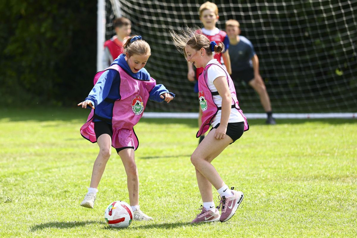 Kellogg’s Football Camps aim to inspire youngsters and help them develop a lifelong love of the game