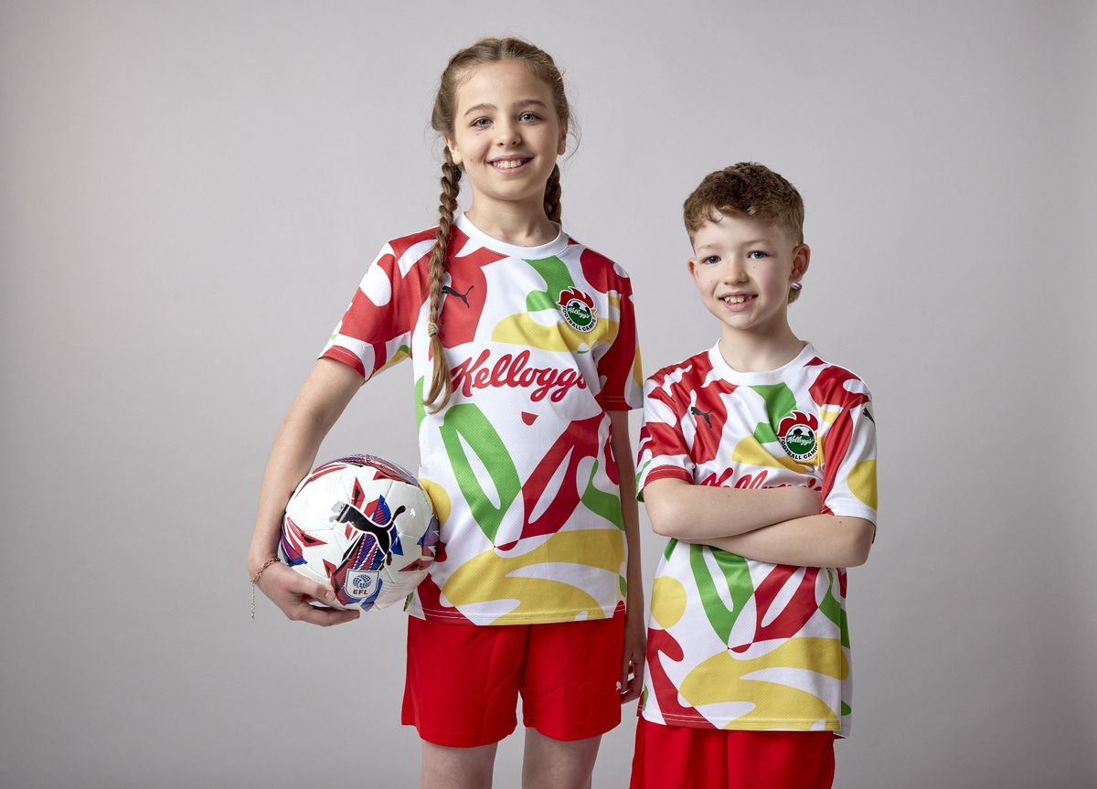 Kellogg’s Football Camps returning this summer are for girls and boys aged five to 15